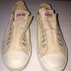 Men’s Converse All star shoes, white, size 9.5